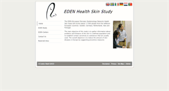 Desktop Screenshot of edenskin.eu